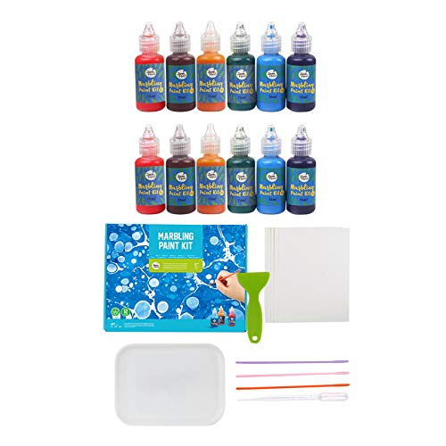 OLOPE Marbling Paint Kit for Kids - Best Crafts Marbling Art
