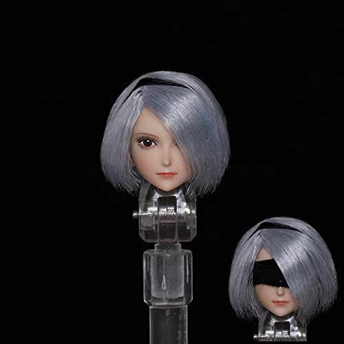 ACEC UNION 1/12 Scale Female Head Sculpt with Rooted Hair for 6 TBLea –  ToysCentral - Europe