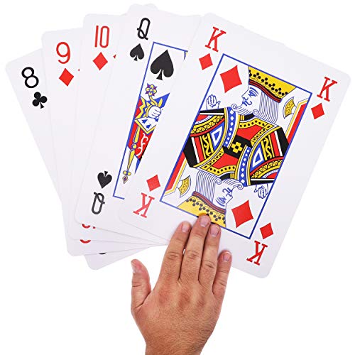 Toy Time Jumbo 8x11 Deck of Playing Cards