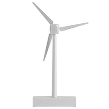 Load image into Gallery viewer, Wind Mill Toy White Creative Electricity Free Multifunctional Durable High-End Mini Solar Energy Windmill Model Children Science Teaching Tool
