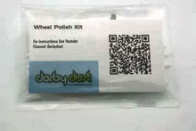 Load image into Gallery viewer, Derby Dust Wheel Polish Kit for Pine Derby Wood Car
