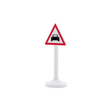 Load image into Gallery viewer, Siku 1604, Buggy with Tape and Traffic Sign, Metal/Plastic, Multicolour, 5 m Road Tape
