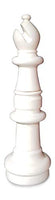 MegaChess Individual Chess Piece - Bishop - 33 Inches Tall - White