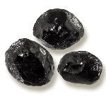 Load image into Gallery viewer, Rock Tumbler Gem Refill Kit New Mexico Apache Tears Black Obsidian (Volcanic Glass) Mix Rough 8 oz
