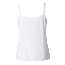 Load image into Gallery viewer, HIRIRI Women V Neck Button Down Tank Top Sleeveless Spaghetti Strap Camisole Loose Casual Summer Blouse White
