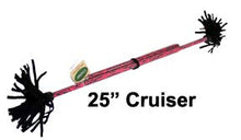 Load image into Gallery viewer, Z-Stix Made to Order Handmade Juggling Sticks-Flower/Devil Stick - Cruiser 27&quot; (Wavy Checkered)
