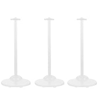 EXCEART 3pcs Doll Stands Display Holders Mini Toy Doll Support Frame Action Figures Doll Brackets Rack Accessories for Kids Girl Room Decor
