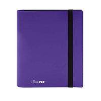 Ultra Pro E-15385 Eclipse 4 Pocket Pro Binder-Royal Purple