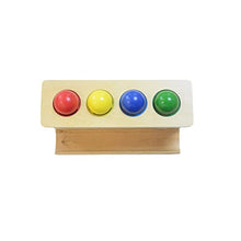 Load image into Gallery viewer, LEADER JOY Montessori Toddlers Wooden Push Ball Toys Baby Preschoolers Toys Push Toys
