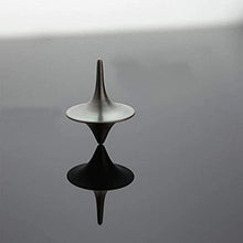Load image into Gallery viewer, JKLI Metal Gyro Great Accurate Silver Spinning Top Hot Movie Totem Print Spinning Top

