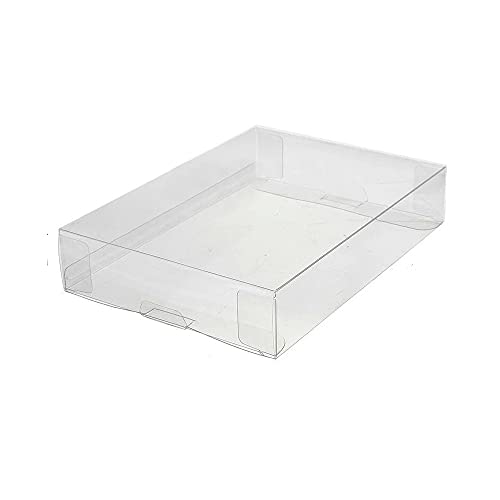 Ruitroliker 10PCS Protector Case Clear Plastic Protection Sleeve Display Box for Wheels & Matchbox 1:64-Clear