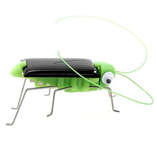 Load image into Gallery viewer, N Meng259 New 1 PCS Children Baby Solar Power Energy Insect Grasshopper Cricket Kids Toy Gift Solar Novelty Rum Toys Pop A (Color : Green)
