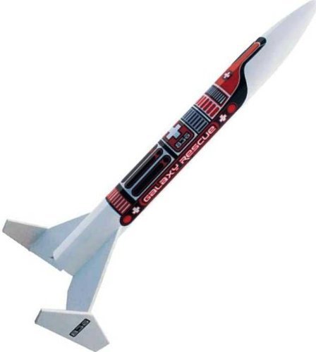 CUSTOM Flying Model Rocket Kit Galaxy Rescue 10051