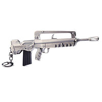 Superbuybox FMAS Burst Assault Rifle Gun Keychain Pendant Toys Games Accessories Collection Alloy Metal Gun Mode Party Supplies Gift