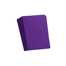 Load image into Gallery viewer, Matte Prime Standard-Sized Card Sleeves | 100 Pack of 66 mm by 91 mm Card Sleeves | Premium Quality Card Game Holder | Use with TCG and LCG Games | Purple Color | Made by Gamegenic
