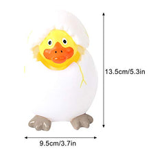 Load image into Gallery viewer, shamoluotuo Squish Toys Music Toy Educational Toy Pressure Reliever Chicks Squishy Animal Stress Relief Toys for Kids Boys Girls Toddlers Birthday Party Favors (White, 1pcs)
