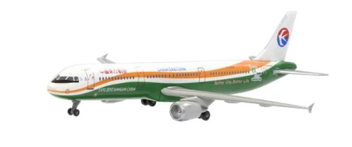 Dragon Models China Eastern Airlines A321-211 B2290 Expo 2010 Shanghai China Diecast Aircraft, Scale 1:400