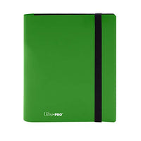 Ultra Pro E-15381 Eclipse 4 Pocket Pro Binder-Lime Green