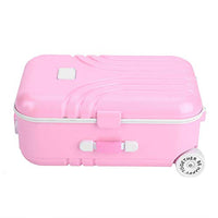 Mini Luggage Box Rolling Suitcase Toy, Sturdy and Durable Suitcase Toy Baby Toy, Baby Suitcase Toy, Kids for Baby(Pink)