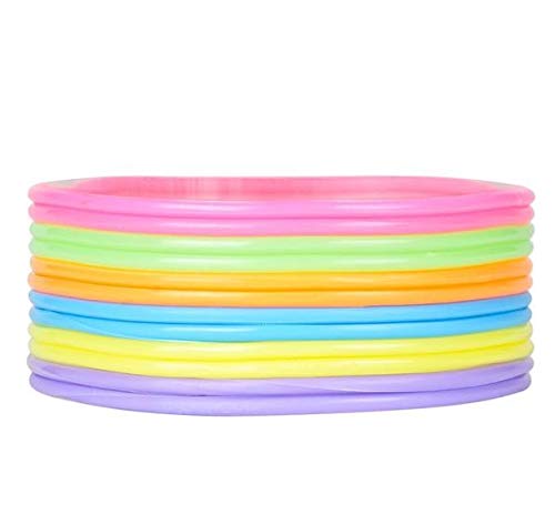 Rhode Island Novelty Neon Jelly Bracelets - Assorted Colors (2-Pack of 144)