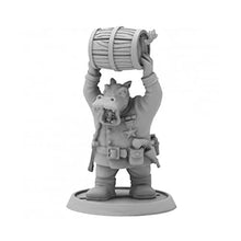 Load image into Gallery viewer, First Mate Higgins Rhinoman Miniature 25mm Heroic Scale Chronoscope Reaper Miniatures
