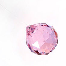 Load image into Gallery viewer, 40mm Asfour Crystal Ball Prisms #701-40 (Pink)
