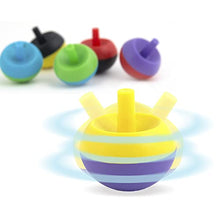 Load image into Gallery viewer, Bulk Toys - Tippy Tops - 25 Pcs Spinning Tops for Kids - Flip Upside Down Spinning Toys - Spinning Top Party Favors for Kids - Plastic Spinning Tops Bulk Gifts for Kids
