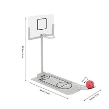 Load image into Gallery viewer, Yosoo Mini Basketball Machine, Decorating Miniature Office Desk Decorations Basketball Hoop Toy Board Game for Basketball Lovers
