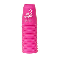Stacking Korea Flash Stacking Cup Pink 12 cups, Can use all of ages, Cup selected by Australian national team