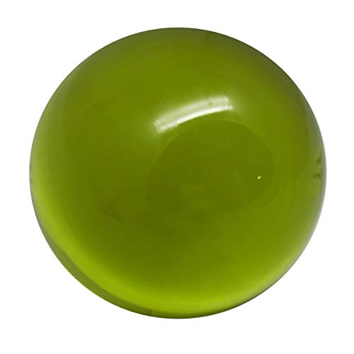 London Magic Works Acrylic Balls for Contact Juggling- Perform Like a pro (Chartreuse, 76mm)