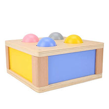 Load image into Gallery viewer, Wooden Hammer Knocking Toy, Colorful Durable Percussion Ball Toy, Knocking Table Toy, for Toddler Baby
