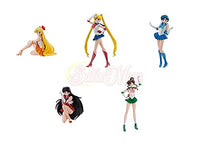 Gashapon HGIF Pretty Guardian Sailor Moon Figures Set of 5