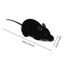 Load image into Gallery viewer, NUOBESTY Remote Control Joke Toys Halloween Prank Fake Rat Realistic Plush Mouse Halloween Christmas Trick Spooky Toys for Cat Dog Kid
