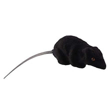 Load image into Gallery viewer, NUOBESTY Halloween Fake Rat Realistic Plastic Mouse Spooky Mice Halloween Trick Toys Photo Prop Halloween Party Decoration Supplies Black
