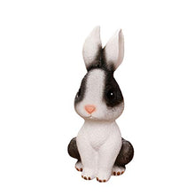 Load image into Gallery viewer, BESPORTBLE Easter Rabbit Piggy Bank Cute Rabbit Saving Pot Bunny Money Box Coin Bank Small Change Organizer Rabbit Figurine for Kid Child Adult Gift L Black
