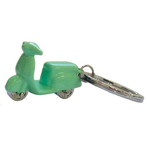 Italie Scooter Green Girly Keyring