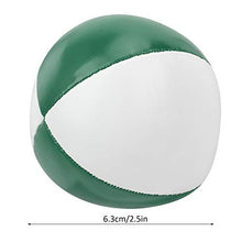 Load image into Gallery viewer, 01 Juggling Balls for Beginners, Professionals Soft Indoor Leisure Juggling Balls for Office Leisure for Entertainment(Green White)
