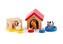 Load image into Gallery viewer, Hape Family Pets Wooden Doll House Animals
