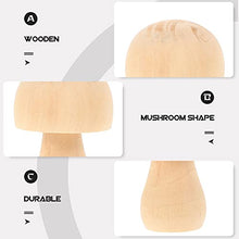 Load image into Gallery viewer, Amosfun 6PCS Wooden Doll Mushroom Children Kids Toy Mushroom Wooden Ornament Craft Birthday Party Supplies
