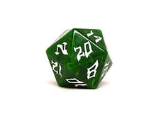 Load image into Gallery viewer, Giant 48mm Plastic D20 Dice - Dice of The Giants Series - Huge 20 Sided Dice (Hill Giant)
