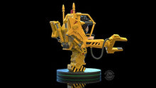 Load image into Gallery viewer, Quantum Mechanix QMx - Alien - Ripley Power Loader Q-Fig Elite Yellow ,5 inches
