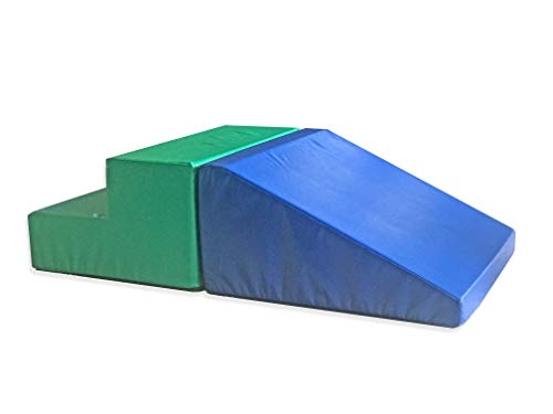 Foamnasium Up and Down, Soft Play Climber, Blue/Green