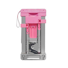 Load image into Gallery viewer, Shopping Cart Buy Food Cart Folding Portable Trolley Car (Color : Pink)
