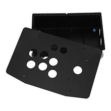 Load image into Gallery viewer, VINGVO Arcade Panel, DIY Arcade Kit, Acrylic + ABS + Metal Black for Fight Stick DIY Arcade Game
