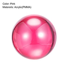 Load image into Gallery viewer, uxcell Pink Acrylic Contact Juggling Ball 2-3/4 Inch(70mm) with Ball Bag
