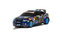 Scalextric Team Rally Space 1:32 Slot Race Car C3962 - Black & Blue