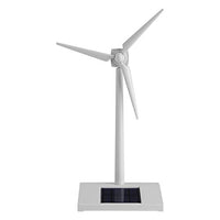 Goick Wind Mill Toy-Mini Solar Windmill Toy Kids Science Teaching Tool Home Decoration Wind Mill Home Decor