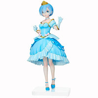 NC Action Figures, 23cm Re:Life in A Different World from Zero Rem Anime Toy Statue, PVC Environmental Protection Materials Collection Model Ornaments Gift for Adults and Children