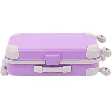 Load image into Gallery viewer, ZWSISU 1-Piece Doll Accessories Travel Suitcase Trunk fit 18 Inch American Dolls 11 Colors (Purple)
