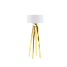 Load image into Gallery viewer, White &amp; Gold Lamp
